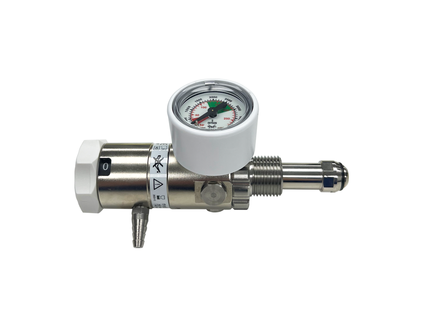 Oxygen Regulator, Pin Index, Therapy Only